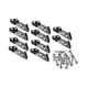 thumbnail image 4 of 10 Piezas De Soporte De Esquina Triangular, Soporte Triangular Para Muebles, Sillas, Escritorios, Tornillos De Acero Inoxidable, 4 of 5