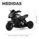 thumbnail image 2 of Moto Eléctrica Infantil 3 Ruedas Con Luz Y Sonido Hk5 6v Negra, 2 of 6