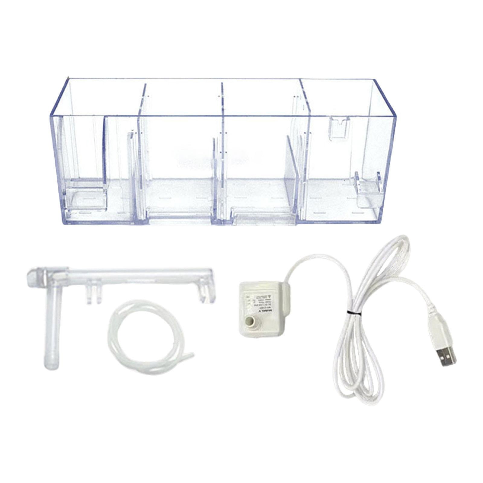 Caja De Filtro Externa Para Pecera, Silenciosa, Fácil De Instalar, Sistema De Filtración Resistente B