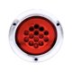 thumbnail image 1 of Farol Trasero Redondo Rojo 14 Led Apernado 4", 1 of 2