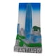 thumbnail image 2 of Pack 6 imanes souvenir lugares de Chile azul, 2 of 3