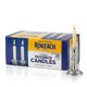 thumbnail image 1 of Velas Rokeach 72 unidades blancas – 3 h de duración, 1 of 9