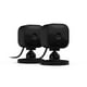 thumbnail image 1 of Mini Camaras De Seguridad Wifi 1080p pack de 2 - Negro, 1 of 3