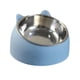 thumbnail image 5 of Pet Feeder 15° Elevado Tazón Individual Para Gato Perro Para Perros Pequeños Medianos Gatito Azul, 5 of 5