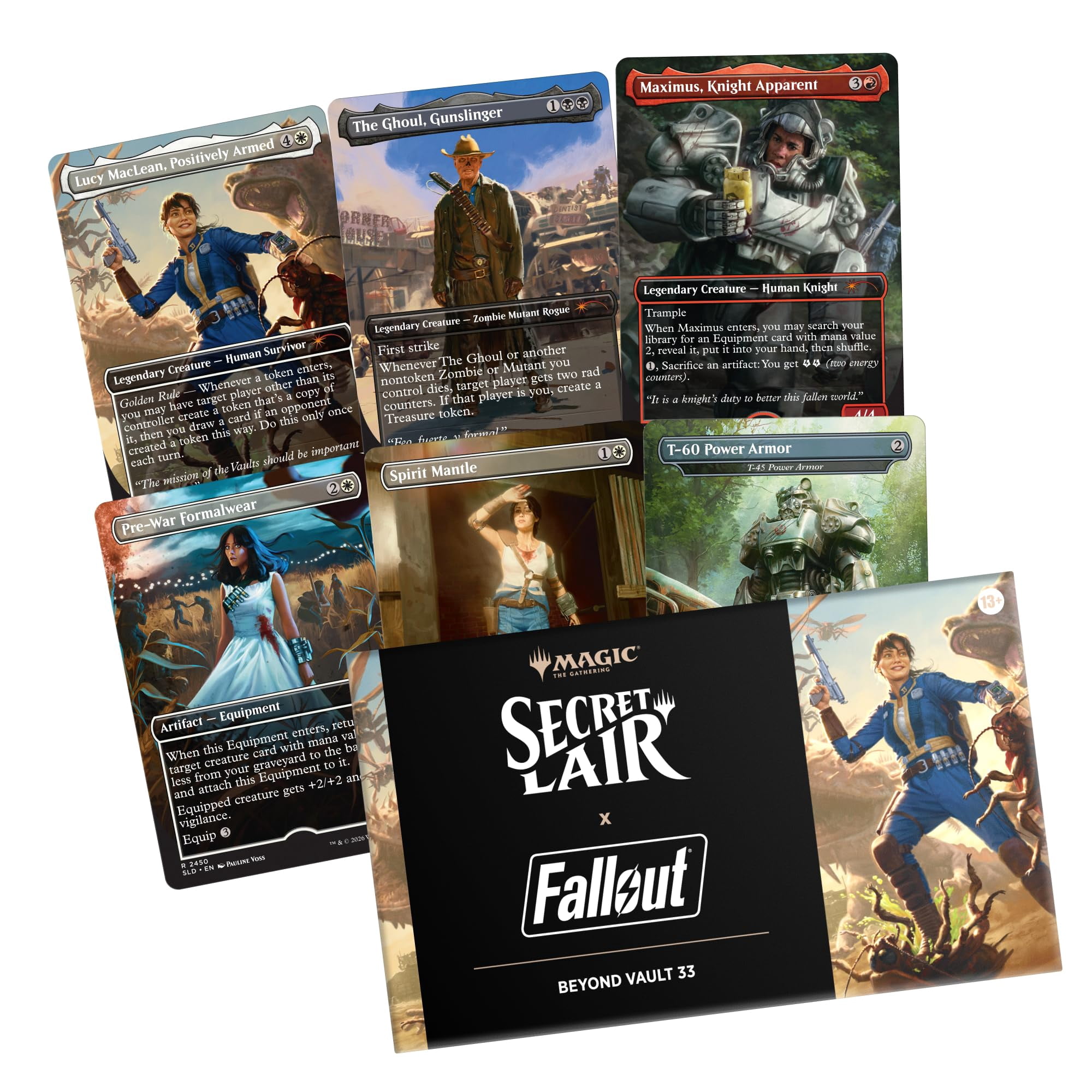 Magic The Gathering Secret Lair Fallout Más Allá de la Bóveda 33