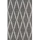 thumbnail image 1 of Alfombra Erin Gates de Momeni River Beacon negra, 60 x 90 cm, 1 of 8