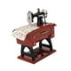 thumbnail image 5 of Mini máquina de coser, caja de música, Mini decoración de mesa, máquina de coser con pedal, caja de música antigua con mecanismo de relojería para esc, 5 of 5