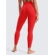 thumbnail image 2 of Legging CRZ YOGA Butterluxe, cintura alta, 25 cm, color rojo intenso, 2 of 4
