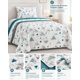 thumbnail image 2 of Set Cubrecama de Verano Plaza y Media 180x230 cm mas 1 Almohada, 2 of 6