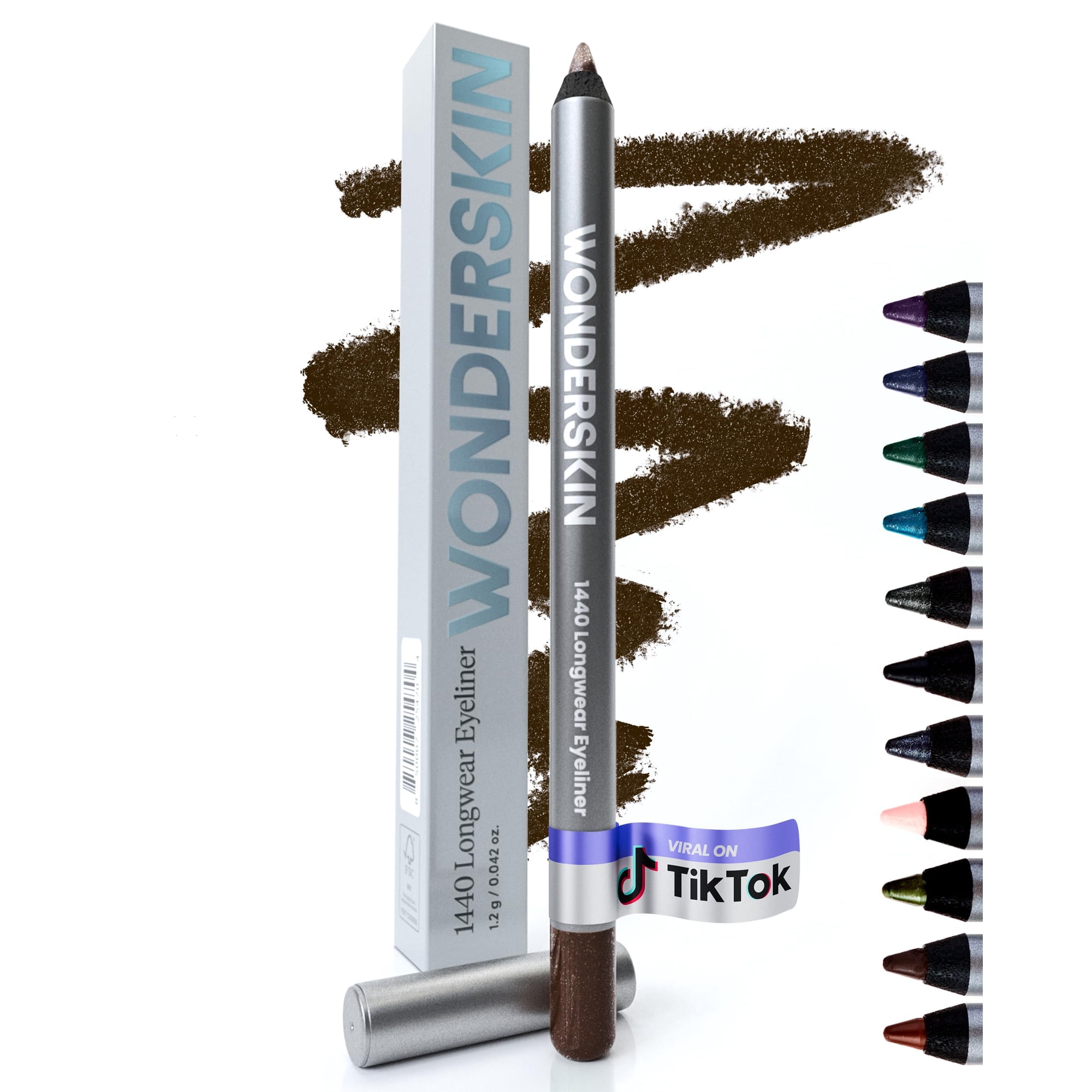 Lápiz Delineador Wonderskin 1440 Longwear Brown Glitter