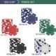 thumbnail image 5 of Juego de fichas de póquer LUOBAO 500 piezas para Texas Holdem con funda, 5 of 8