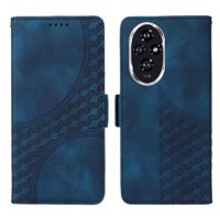 Carcasa Foxdock Honor 200 De Cuero Pu, Diseño Acolchado Clásico, Protección Contra Caídas Y Rayones