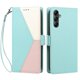 thumbnail image 3 of Funda Cartera Tricolor para Samsung Galaxy A35 5G con Soporte, Verde, 3 of 6