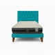 thumbnail image 1 of Cama Plaza Y Media Turquesa + Colchon Grosor 28 Cm, 1 of 2