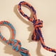 thumbnail image 2 of 1pc Dog Chew Toy For Dog & Cat, Pet Knot Toy, Interactive Dog Toys, Random Color, 2 of 2