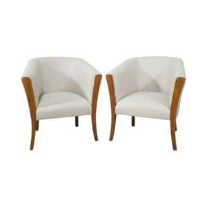 Diseños Valestrini - Sitiales Esmeralda Lino Crudo