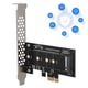 thumbnail image 3 of Tarjeta convertidora SSD M.2 NVMe, adaptador MZHOU Key-M a PCIe, 3 of 7