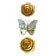 thumbnail image 1 of Set 3 Espejo Mariposas Diseño Flores Pared Decorativo Jhn, 1 of 3