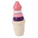 thumbnail image 3 of Juguete Apilador De Helados Para Niños Pequeños, Preescolar, Niñas, Juego De Apilamiento Montessori, Color Rojo, 3 of 5