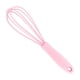 thumbnail image 5 of Batidor De Silicona Utensilio De Cocina Mezclador Antiarañazos Batidor De Huevos Espumoso Rosa, 5 of 5