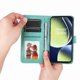 thumbnail image 5 of Funda tipo cartera FOXDOCK para OnePlus Nord CE 3 Lite , diseño girasol en relieve, cuero PU, cierre magnético, soporte y tarjetero, 5 of 5