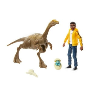 Dinosaurio De Juguete Mattel Jurassic World Figura De Darius Y Gallimimus