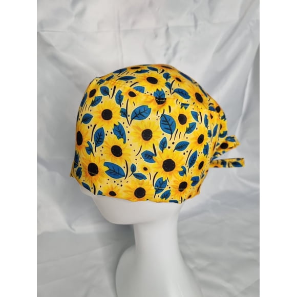 Gorro Clínico Antifluido Vitriolen Girasoles