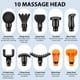 thumbnail image 2 of Pistola de masaje TOLOCO Deep Tissue con 10 cabezales, negra, 2 of 3