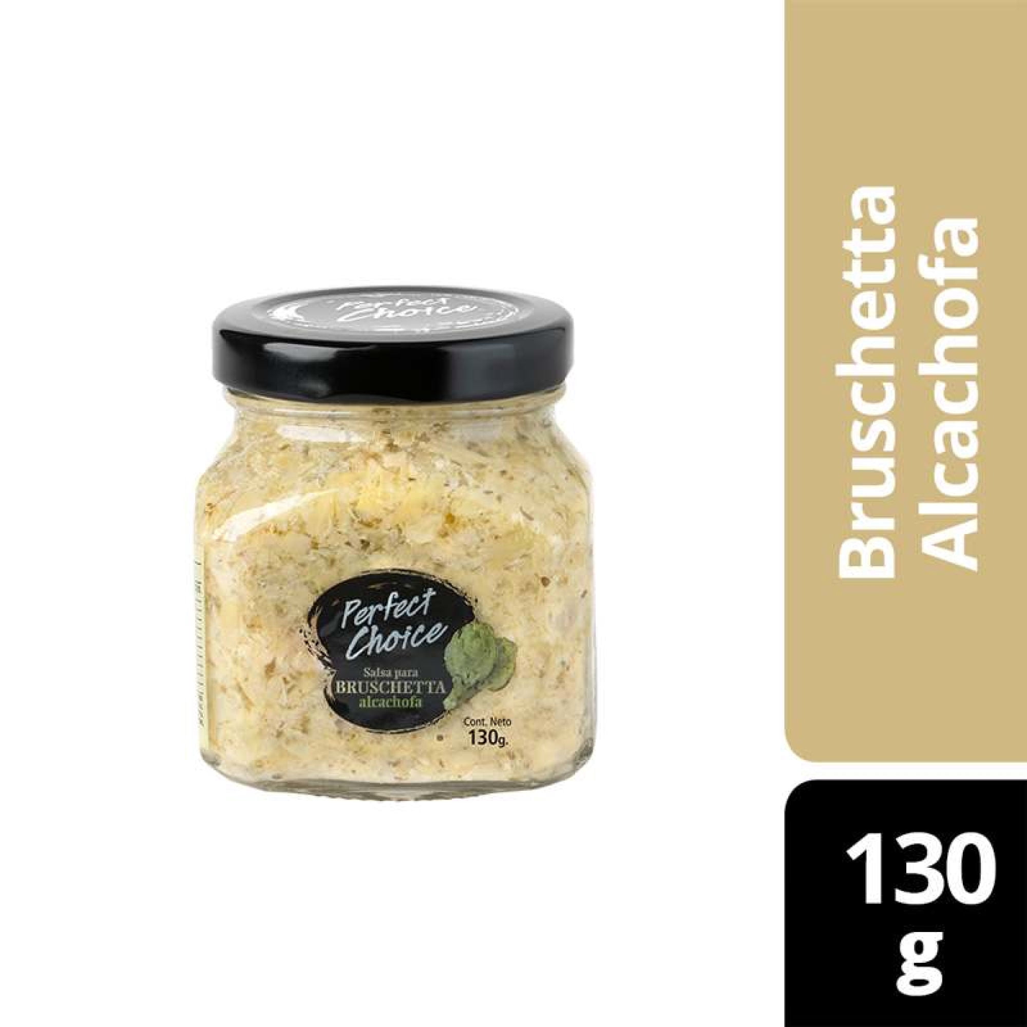 Salsa Dip Bruschetta De Alcachofa 130 g Perfect Choice