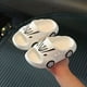 thumbnail image 3 of Boys Cartoon Car Lightweight Non-Slip Open Toe Slides For Toddlers Kids Children, Summer, 3 of 3