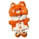 thumbnail image 1 of Traje De Cuerpo De Peluche Con Accesorios Para Fotos, Mono Práctico Para Mu?eca De 7,87 Pulgadas, Zorro, 1 of 5