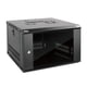 thumbnail image 1 of Armario de servidor de montaje en pared Tecmojo 6U IT Network Rack negro, 1 of 6