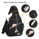 thumbnail image 2 of Mochila Sling MOSISO Mini de 36 cm – Bandolera versátil para uso diario y actividades al aire libre, 2 of 6