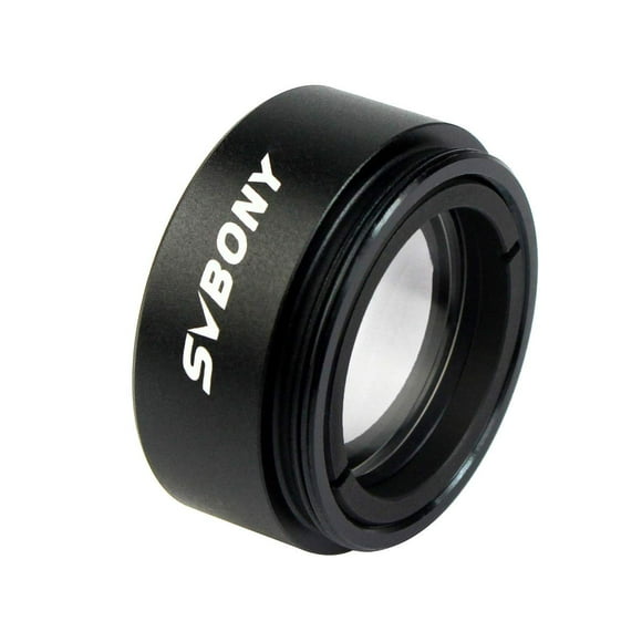 Rosca de filtro reductor focal telescópico SVBONY de 0,5 x 1,25 pulgadas