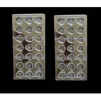 Genérico - Pack X2 Moldes Chocolate Moldes De Chocolate Frutilla