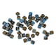 thumbnail image 3 of 50 Unid/set D6 Dados De Esquina Redonda 12mm Para Juego De Rol De Fiesta Juguete Azul Negro, 3 of 3