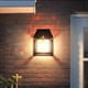 thumbnail image 3 of Farol Foco Solar Pared Sensor Movimiento 3.2 V Luz Cálida Negro, 3 of 3
