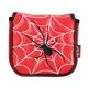 thumbnail image 5 of Universal Golf Mallet Putter Cover Cuadrado Headcover Cierre Magnético Guard Spider Red, 5 of 5