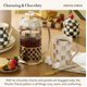 thumbnail image 3 of Juego de 2 cuchillos untadores MACKENZIE-CHILDS Mocha Check, 3 of 6