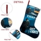 thumbnail image 5 of Luces de la Ciudad Tema: Calcetines de Navidad, fino lino blanco para colgar en escaleras y chimenea, decoración navideña para el hogar, regalo de Navidad. 45cm × 32cm, 5 of 5
