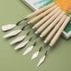 thumbnail image 3 of 7-Piece Palette Knife Set: Choose from a Variety of Sizes & Styles of Stainless Steel Knives, 3 of 5