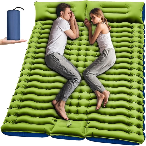Almohadilla para dormir Yuzonc, doble autoinflable, 4 unidades, extra gruesa, 2 unidades