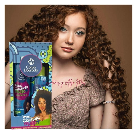 Kit Shampoo Y Acondicionador Para Cabello Rizado Me Cacheia Muito