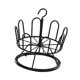 thumbnail image 1 of Zapatero Giratorio Multiusos Para Lavadero, Hogar, Balcones Al Aire Libre, Negro, 1 Nivel, 1 of 5