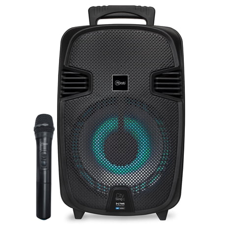 Microlab - Parlante Karaoke 8 Portátil Con Mic. Inalambrico