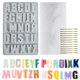 thumbnail image 1 of Molde de silicona Wocuz 26 letras para chocolate y crayón, 1 of 9
