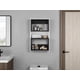 thumbnail image 1 of Mueble Auxilar Muro Baño Eco Blanco Y Wengue, 1 of 9