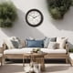 thumbnail image 4 of Reloj de exterior Lovely Home Essentials 46 cm resistente al agua, 4 of 9