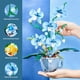 thumbnail image 4 of Set De Bloques De Construcción Flores De Orquídea Azul 567 Piezas, 4 of 7