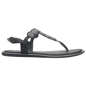 Sandalia De Mujer, Negra Casual Chalada Alki-12